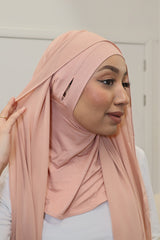 Ninja Instant Hijab - Pale