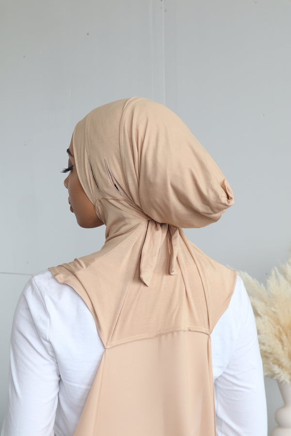 Ninja Instant Hijab - Beige