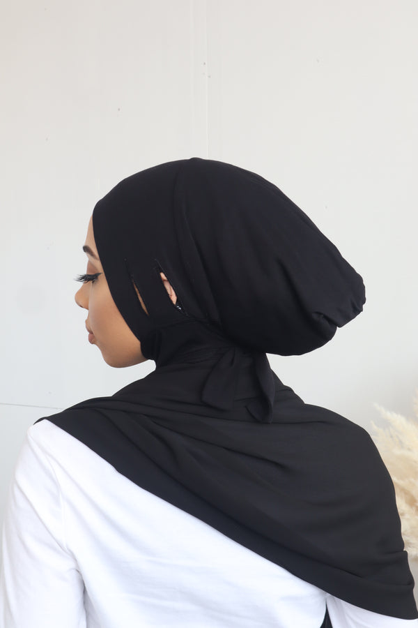 Ninja Instant Hijab - Kohl Black