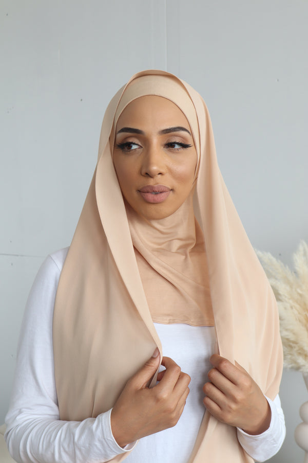 Ninja Instant Hijab - Beige