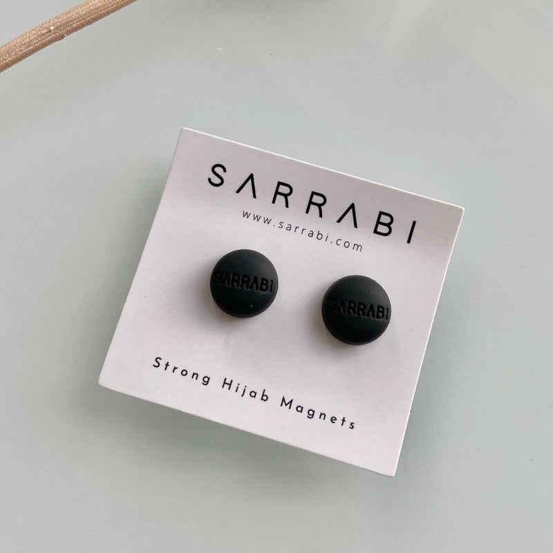 HIJAB MAGNET PINS – Matte Black
